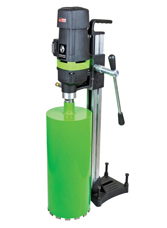Wet Diamond Core Drilling Rig - For Concrete, Brick, Block, and Stone