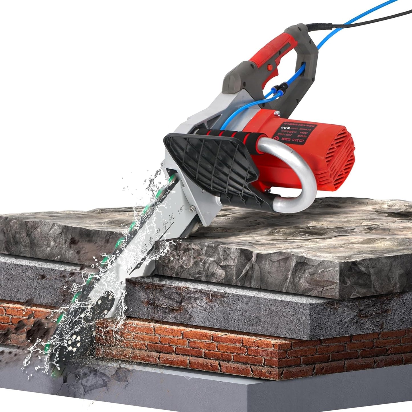 Cutter Saw, 18.89 IN Wall Chaser Cutting Machine